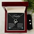 thumbnail image 4 of To My Daughter, Forever Love Necklace, 4 of 6