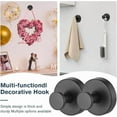 thumbnail image 3 of Wrongduck Suction Cup Hooks for Wreaths on Glass, Heavy-Duty 11 lb Wreath Hangers for Front Door, No-Drill Suction Hooks for Mirrors, Windows, Bathrooms and Towel Holding, 3 of 10