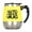 Yellow-118, variant on Self Stirring Coffee Mug,Rechargeable Self Heating Coffee Mug,Travel Cup for Home Coffee Milk,Stainless Steel Stirring Cup with Lid