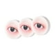 thumbnail image 3 of 3 esponjas para pestañas para practicar, kit de maquillaje cosmético para principiantes. marrón y negro, 3 of 9