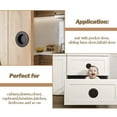 6Pc Recessed Flush Pocket Door Pull Inset Sliding Door Handle