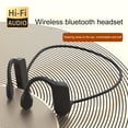 thumbnail image 1 of Gwong Electrónica BL09 Auricular compatible con Bluetooth IPX5 Vida impermeable a prueba de agua Estera larga en espera Estéreo Inalámbrico Colgante-Ear Hueso Conducción auricular para deportes, 1 of 6