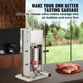 thumbnail image 3 of VEVOR Sausage Stuffer 5lbs/3L Capacity Homemade Sausage Maker Stainless Steel, 3 of 10