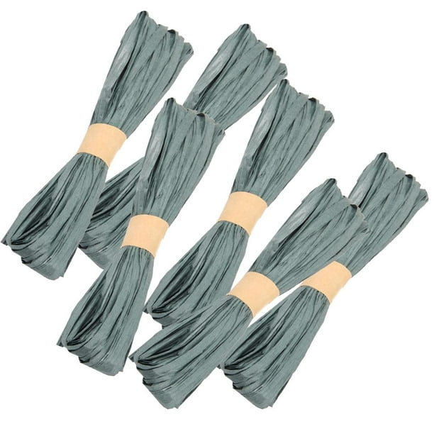 Ribbon Raffia Paper Cord Packing Rope for Gift Wrap - Dark Green