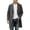 Dark Gray, variant on Nmnitkp Men's Solid Color Notched Lapel Single‑Breasted Mid‑Long Wool Blend Overcoat Long Sleeve Pocket Trench Coat for Fall Winter Business Casual Daily Street Outfits Dark Gray,S