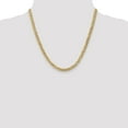 thumbnail image 2 of 10K Yellow Gold chain Curb 20 in 5.75 mm 5.75mm Flat Beveled, 2 of 5