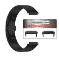 thumbnail image 1 of 2 conectores de 0.630 in para Huawei Band 7 NFC adaptador de correa de pulsera (negro), 1 of 5