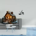 thumbnail image 2 of Adorno De Acrílico Y Figura De Ciervo De Resina, Decoración De Mesa Independiente Con Base Para Fiesta, Hogar, Estantería, Festival, Dormitorio, Sala De Estar, Estudio, Balcón, Escultura De, 2 of 8