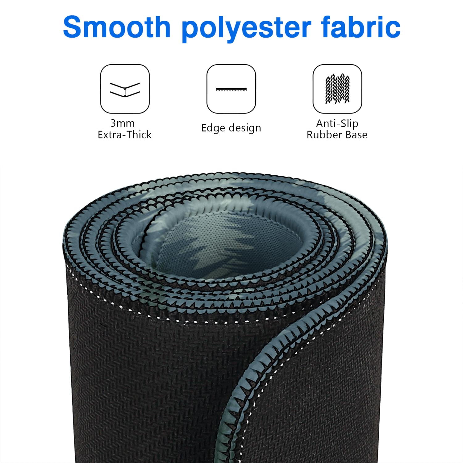 Stay Connected with Nature - Forest Pattern XXL Mouse Mat, Oversized, Non-Slip Desk Pad, Stitched Edges - Excellent for Gaming & Office Use (31.5 x 11.8inches)