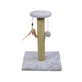 thumbnail image 4 of Cat Scratching Post Scratch Pole Biting Climbing Gift Durable for Kittens Supplies Square Gray, 4 of 9