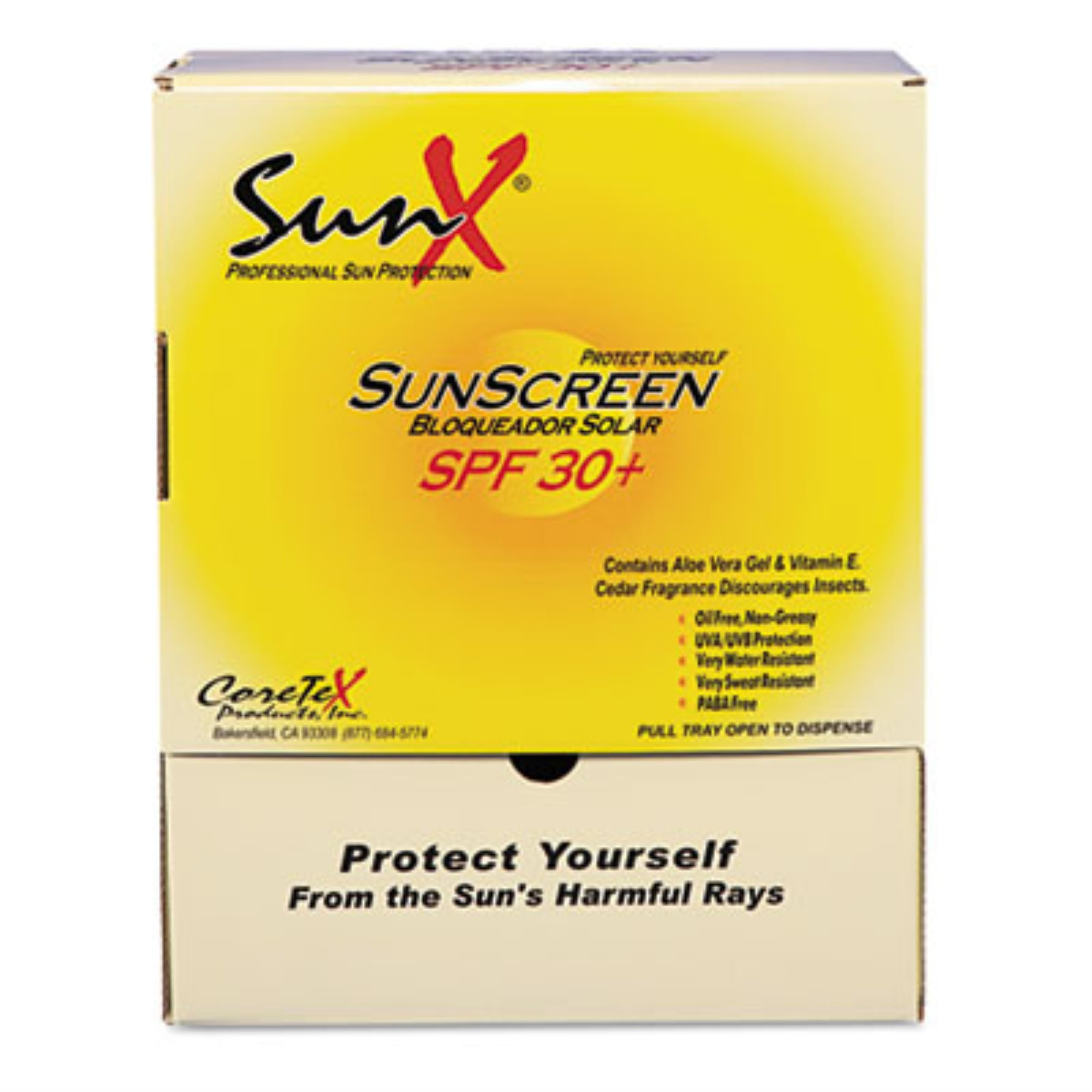 Pac-Kit SunX30 Sunscreen Lotion Packets