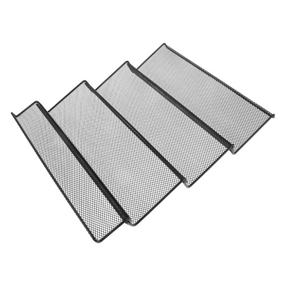 Minkissy Reusable Spice Jar Rack Metal Black 1Pcs