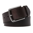 thumbnail image 2 of Men’s Casual Genuine Leather Jeans Belts 1 1/2" Wide Work Dress Belt for Men, 2 of 5
