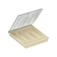 thumbnail image 1 of Organizer with Lid, 5 Compartments Covered Utensil For Kitchen Tray Dra, 1 of 8