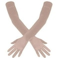 thumbnail image 2 of GBAYXJ Opera Dance Finger 1920s Bridal Long Length Gloves Satin Women's Gloves Gloves, 2 of 8