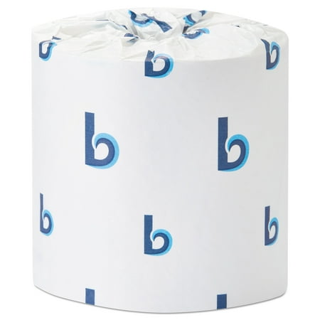 Boardwalk Deluxe Toilet Paper, 2-Ply, White, 400 Sheets/Roll, 96/Carton ...