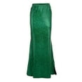 thumbnail image 1 of Diconna Jupe Longue Taille Haute Imprimé Écailles de Poisson pour Femme, 1 of 8
