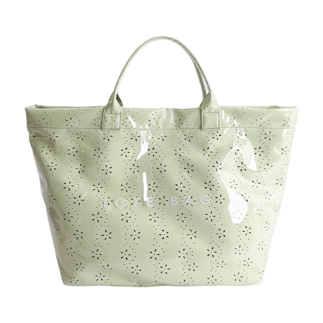 Bolsa de playa impermeable, informal, de gran capacidad, para mujer, para picnic, oficina, gimnasio Verde