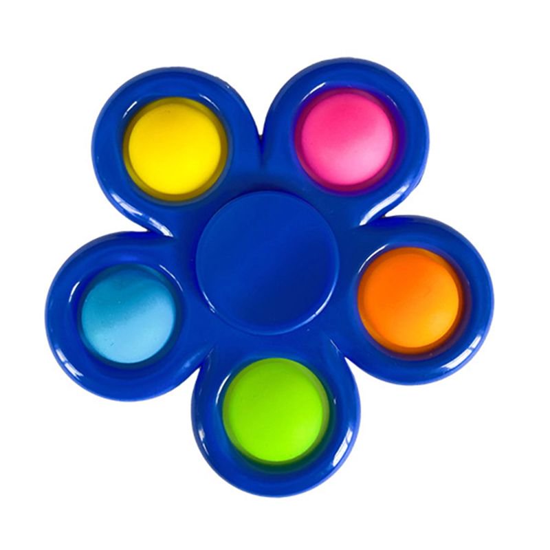 SJENERT Finger Top Bubble Toy, Decompression Finger Toy, Push Popits