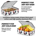 thumbnail image 5 of Iauyy Casserole Carrier for Hot Food Insulated Casserole Travel Carry Bag with Lid Food Warmer Bag for Party/Picnic,Color Of The Rooster-a, 5 of 7