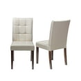thumbnail image 4 of Clare 7Pc Solid Wood Dining Set (60" x 36") - Beige, 4 of 5