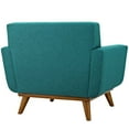 thumbnail image 4 of Modway Engage Upholstered Fabric Armchair in Teal, 4 of 5