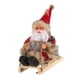 thumbnail image 2 of Colgante de árbol de Navidad Muñeco de Papá Noel Decoración colgante Regalo nórdico Navidad Sombrero de fieltro rojo, 2 of 9