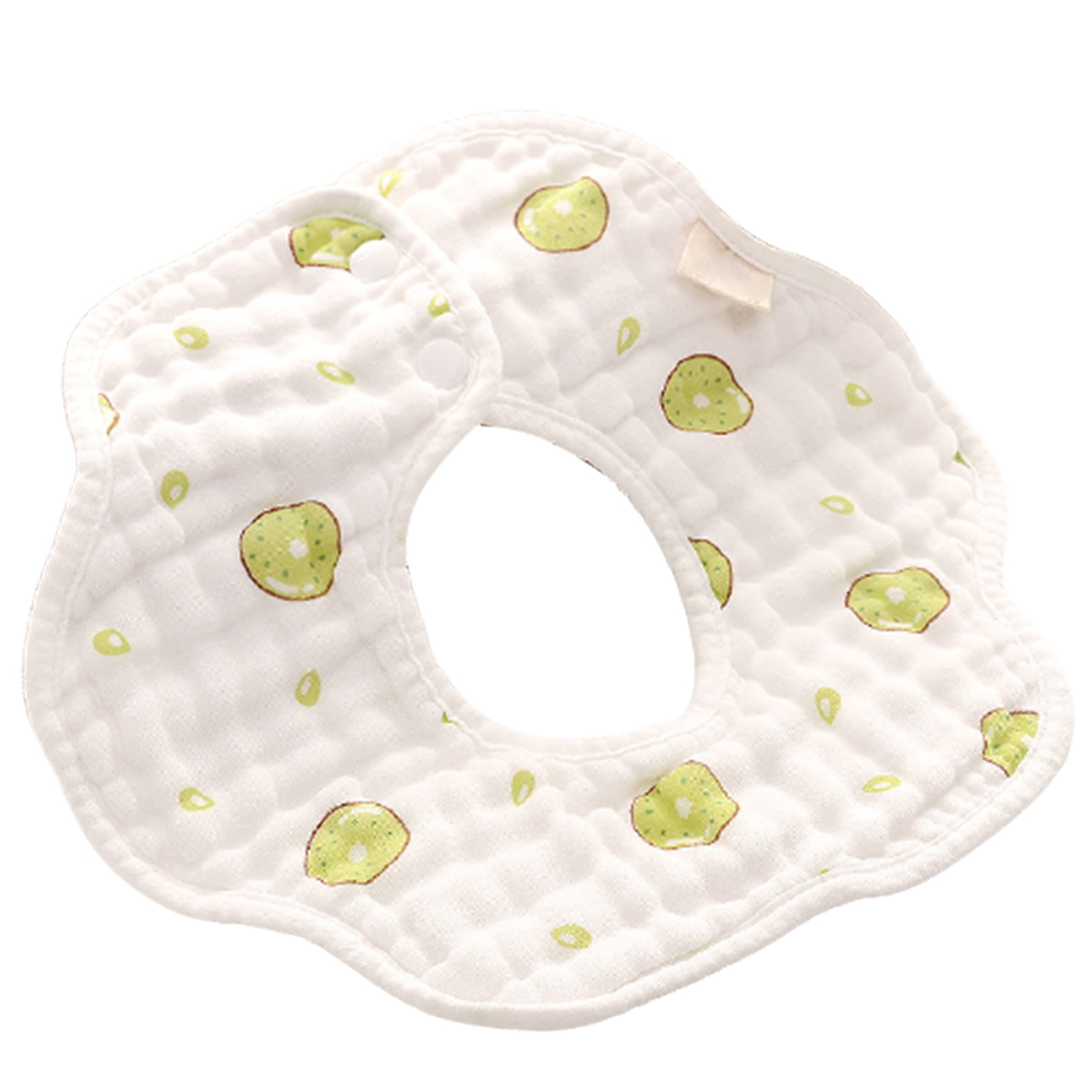 Muslin Bibs,Baby Bandana Drool Bibs 360 Bibs for Boys Girls Newborn Infant for Drooling and