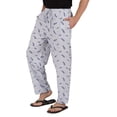 thumbnail image 2 of Inkmeso Printed Bottom Cotton Sleep Pajamas For Men's Elastic Waist Pajama Pants w/ Pockets, 2 of 7