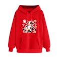 thumbnail image 5 of Aimik Womens Funny Cow Graphic Hoodies Sweatshirts Long Sleeve Pullover Tops with Drawstring Pockets Fall Loose Comfy Hoodied Tops, 5 of 5