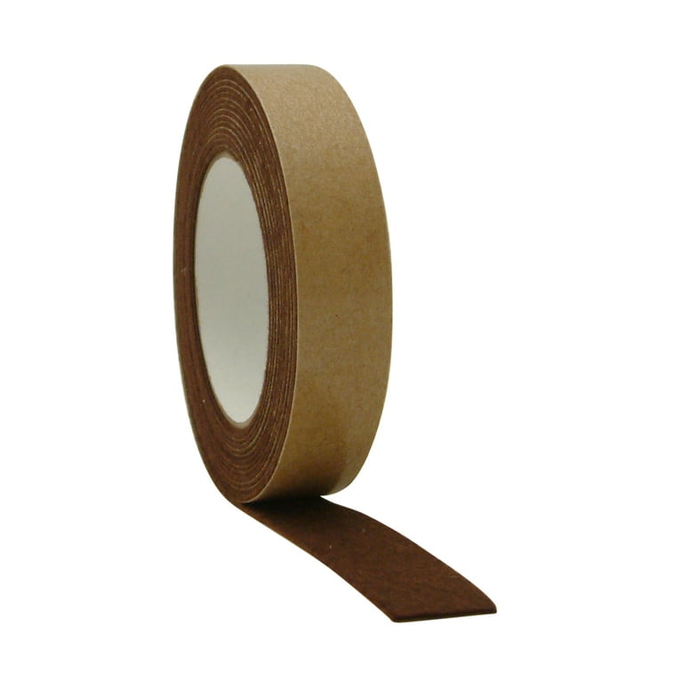 Adhesive Backed White Polyester Felt Tape - 2 wide x 100 feet long x 1mm  thick. $26.33 Each