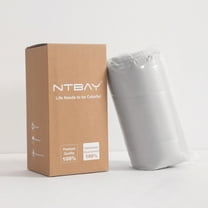 Ntbay King Size Cooling Comforter for Hot Sleepers, Breathable Double-Sided Cooling Blanket, 104" x 90", Light Gray