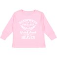 thumbnail image 3 of Inktastic Handpicked for Earth By My Great Aunt in Heaven Boys or Girls Long Sleeve Toddler T-Shirt, 3 of 5