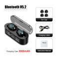thumbnail image 1 of Nuevo estilo TWS Auriculares inalámbricos Bluetooth 5.2 Auriculares estéreo deportivos impermeables Auriculares con micrófono 3500mAh Caja de carga Tan Jianjun unisex, 1 of 2