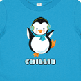 thumbnail image 4 of Inktastic Chillin Penguin Boys or Girls Baby T-Shirt, 4 of 5