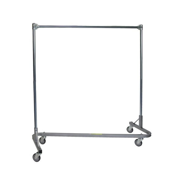 R&B Wire Products 60 Inch Z-Rack Nesting Garment Rack