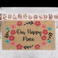 thumbnail image 2 of Maison Concepts Coir Door Mat Our Happy Place (18L X 30W X 1H), 2 of 3