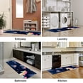 thumbnail image 6 of Star Unicorns Rectangular Kitchen Rug Mats, 15.7"x59" Washable Absorbent Rubber Mat, 6 of 6