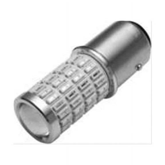 Kuryakyn 2866 Motorcycle Lighting: Replacement High-Intensity LED Light Bulb for Type 1157 Two-Circuit Applications, Red/Red, Pack of 1