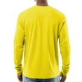 thumbnail image 3 of Resicozy Men's Henley Shirts Long Sleeve Fashion Lightweight Button Plain T-Shirt Casual Basic Tees Top Yellow 3XL, 3 of 7
