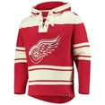 thumbnail image 2 of Men's '47  Red Detroit Red Wings Superior Lacer Lace-up Hoodie, 2 of 4