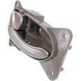 thumbnail image 2 of Interior Door Handle Compatible with 2002-2005 Nissan Altima Front or Rear, Driver Side Gray bezel with silver lever, 2 of 3