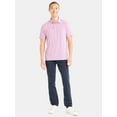 thumbnail image 4 of George Men's & Big Men's Poly Polo with Short Sleeves, Sizes S-3XL, 4 of 5