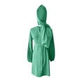 thumbnail image 5 of KAUOD Muslim Dress for Girls Islamic Prayer Abaya Maxi Dresses Set Long Sleeve Cardigan Kaftan Robe with Hijab Indian Clothes, 5 of 5