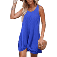 thumbnail image 2 of Vestido de Mujer con Estampado Floral Azul XXL, 2 of 9