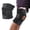 Noir, variante sur Genouillères Ajustables à Charnière, Attelle de Genou de Compression pour Hommes et Femmes avec Bandage de Genou Ouvert, Catégorie de Produit et Titre