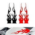 thumbnail image 4 of DIY Flame Vinyl Decal Sticker Waterproof for Car Motorcycle Gas Tank Fende 15cm, 4 of 4