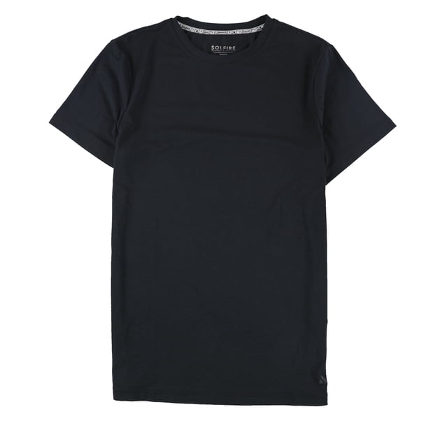 SOLFIRE Mens Standard Basic T-Shirt black XS