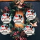thumbnail image 5 of Ganfancp Adornos Navideños Tarjeta Colgante de Madera Decoración Del Árbol de Navidad de Madera de Doble Cara Ofertas Del Día Sólo En Línea Colgante 20X (Patrón de Doble Cara), 5 of 7