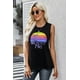 thumbnail image 3 of ABPHQTO Camiseta sin mangas negra informal Beer Me para mujer, 3 of 5